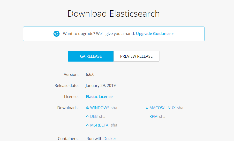 elasticsearchdownload
